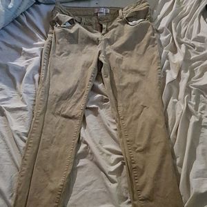 Skinny khakis